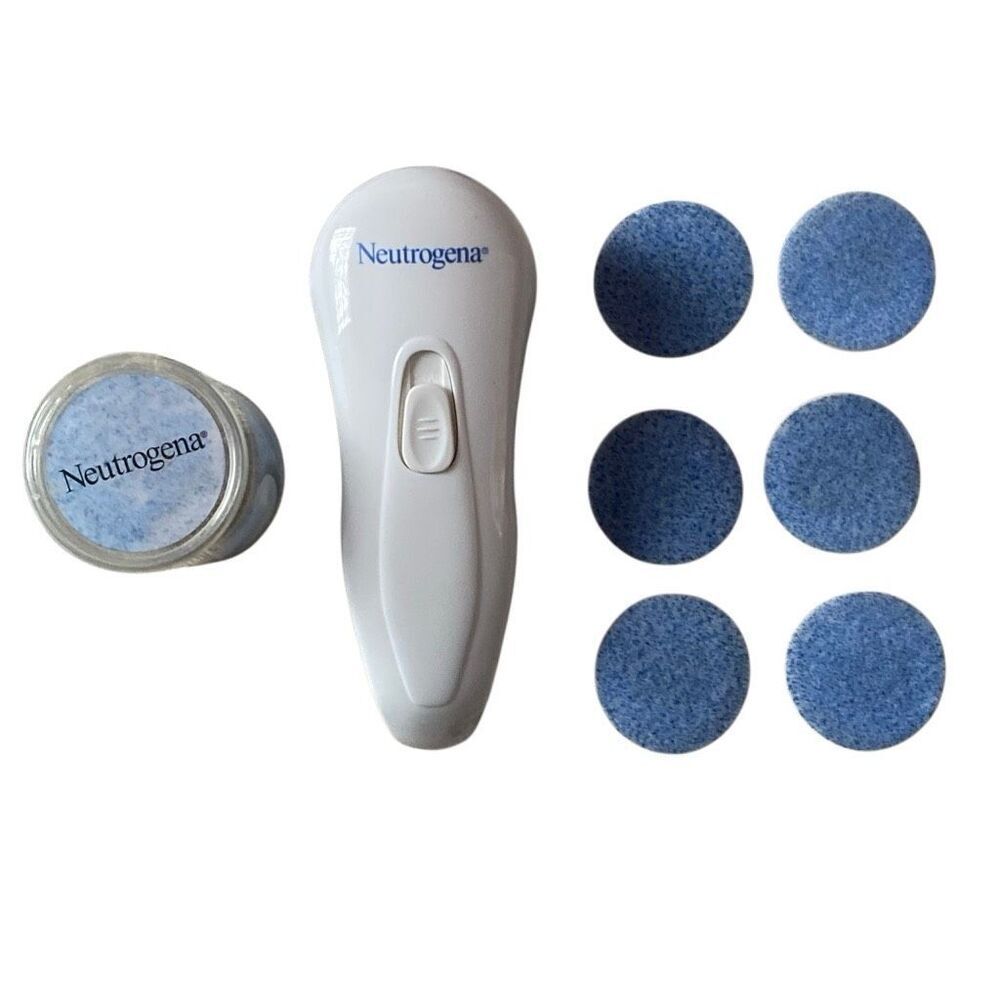 Neutrogena Microdermabrasion System with 7 Rejuvenating Puffs Rare discontinued